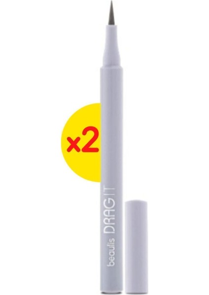 Luxury Drag It Inkpen Keçe Uçlu Eyeliner X2 Adet 1 Adet