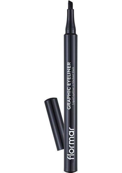 Luxury Kesik Uçlu Grafik Göz Kalemi (Siyah) - Graphic Eyeliner - 001 Black - 8690604478507 1 Adet fiyatları