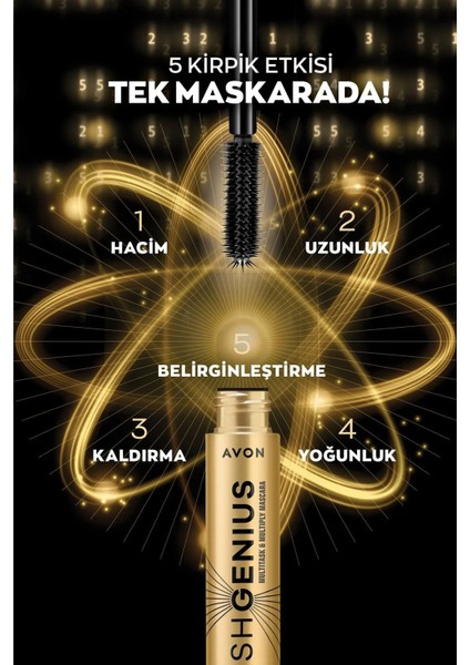 'True' Lash Genius Maskara 10 ml Blackest Black İkili Set – Yoğun Siyah ve Belirgin Kirpik Etkisi fırsatları