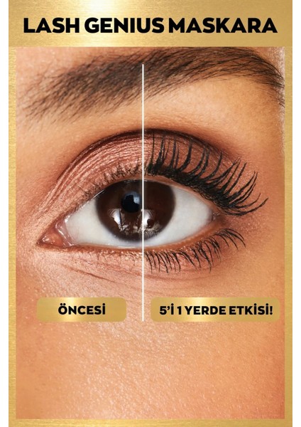 'True' Lash Genius Maskara 10 ml Blackest Black İkili Set – Yoğun Siyah ve Belirgin Kirpik Etkisi indirimleri