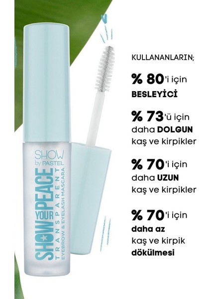 Luxury Show Your Mascara & Show Your Peace - Kaş ve Kirpik Maskarası 1 Adet