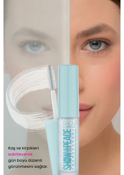 Luxury Show Your Mascara & Show Your Peace - Kaş ve Kirpik Maskarası 1 Adet