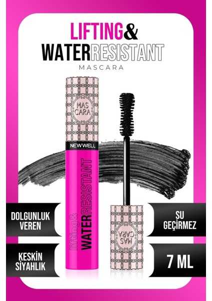 Lifting Water Resistant Mascara