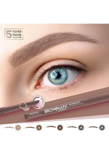Profashion Browmatic Waterproof 12 Kaş Kalemi