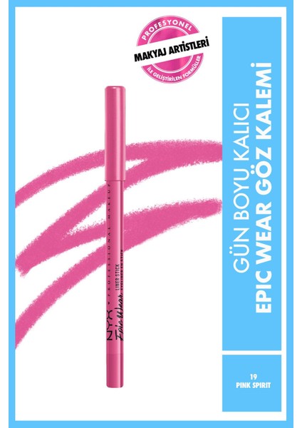 Luxury Epic Wear Liner Sticks Göz Kalemi - Pink Spirit - Pembe 1 Adet