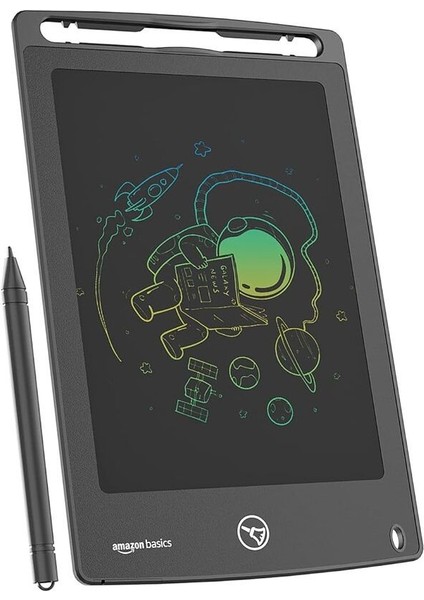 Luxury 8,5 Inç Grafik Tasarım Resim Yapma Ödev Çalışma Çizim Tableti Kalemli Silme Tuşlu LCD Ekran Neon 1 Adet