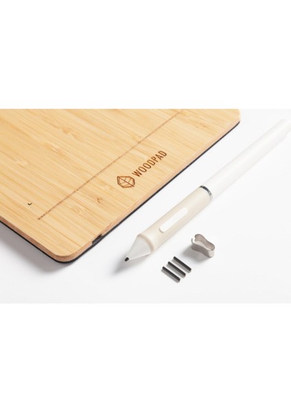Luxury Woodpad 10'' Inç Bambu Grafik Tablet 1 Adet