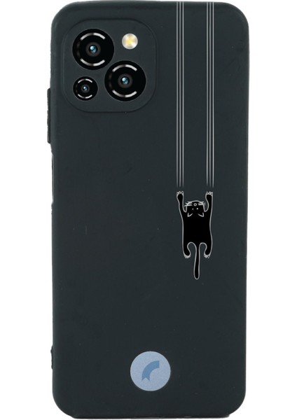 Luxury S23 Pro Max Uyumlu Kamera Korumalı ve Tasarımlı Siyah Renk Silikon Kılıf 1 Adet