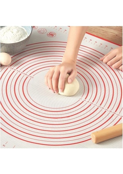 Luxury Silikon Hamur Açma Matı - Orta Boy 30X40 cm 1 Adet