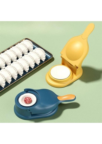 Luxury Pratik Hamur Açıcı Mantı Börek Poğaça Hamuru Açma Aparatı Ravioli Mantı Makinesi (5064) 1 Adet