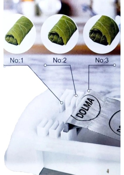 Luxury Plastik Sarma Makinası Pratik Yaprak Sarma Makinası 1 Adet