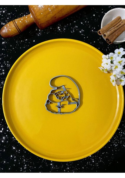 Luxury Şirinler Şirin Baba Kurabiye Kalıbı Kesici Şekillendirici 1 Adet fiyatları