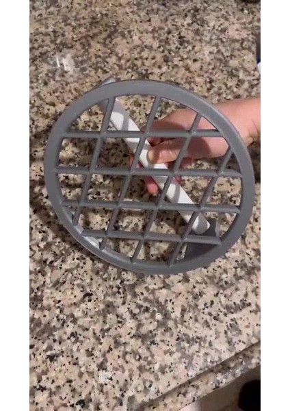 Luxury Pidekit Tırnaklı Pide Aparatı 16 cm Beyaz 1 Adet