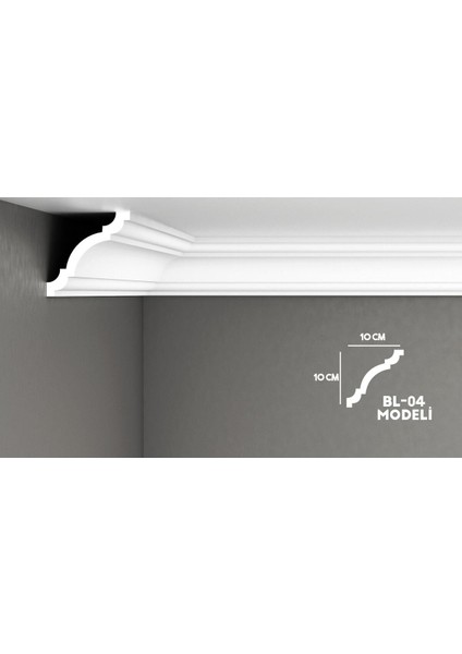 Luxury Hazır Kartonpiyer Model Bl-04 (1 Metre) 1 Adet