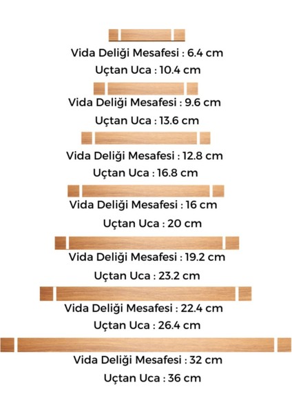 Luxury Dolap Kulpu, 96 Mm, (9,6 Cm), Mutfak Dolap Kulplari, Ahşap Kulp, Cekmece Kulpu, Kulp 1 Adet