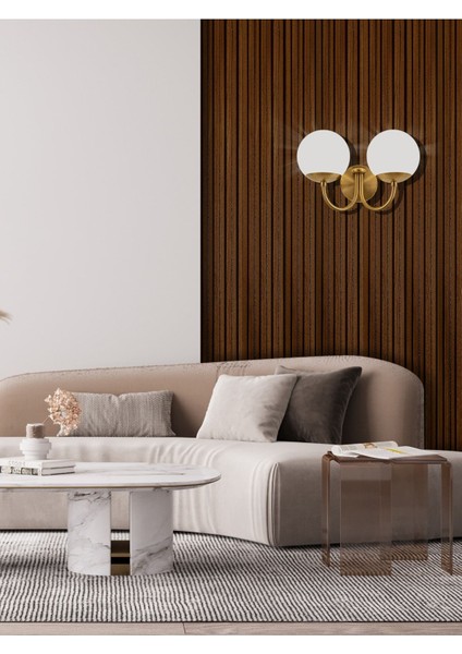 Luxury Dekoratif Ahşap Desenli Yapkar Duvar Kaplama Paneli 200X18CM 1 Adet