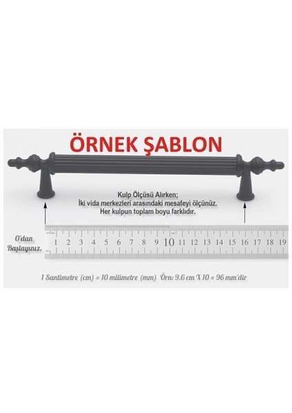 Luxury Efsun Metal Kulp Siyah 96MM Mutfak Dolabı Kulp Ayakkabılık Dolap Kulp Banyo Dolabı Kulp 1 Adet