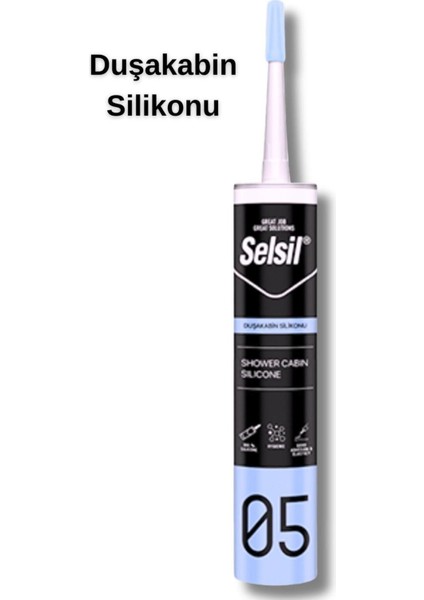 Luxury 05NO Duşakabin Silikonu 1 Adet