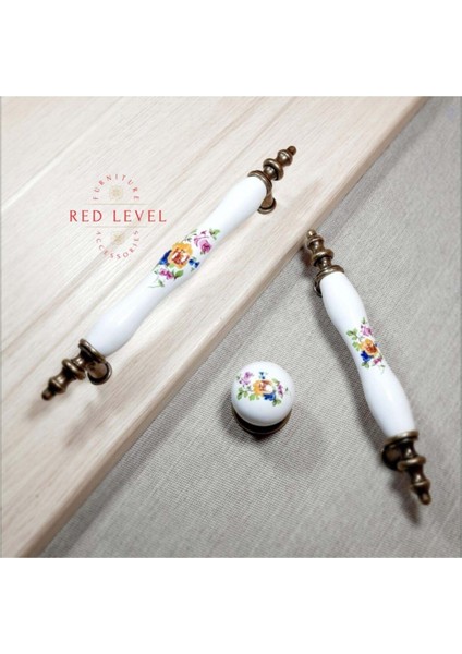 Luxury Asos 128 mm Porselen Kulp Modelleri Dolap Çekmece Mobilya Mutfak Kulbu 137 1 Adet
