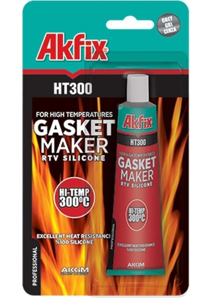 Luxury HT300 SA115 Rtv Sıvı Conta 50 ml Kırmızı 1 Adet