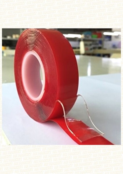 Luxury Silikonlu Çift Taraflı Montaj Bandı - Güçlü Yapıştırıcı - Şeffaf Silikon Bant 18MM x 2mt 1 Adet modelleri