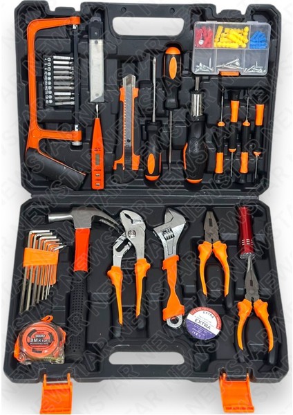 Luxury Germany Technology 105 Parça Özel Alışım Çelik Profesyonel Alet Takım Seti 105 Pcs Set 1 Adet