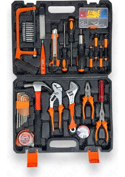 Luxury Germany Technology 105 Parça Özel Alışım Çelik Profesyonel Alet Takım Seti 105 Pcs Set 1 Adet modelleri