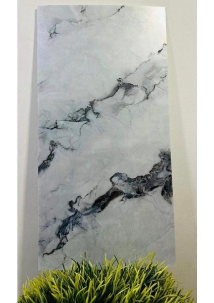 Luxury Kendinden Yapışkanlı Esnek Köpük Gri Desenli Pvc Panel 30X60CM Banyo Wc Mutfak (1 Adet 0,18M²) 1 Adet