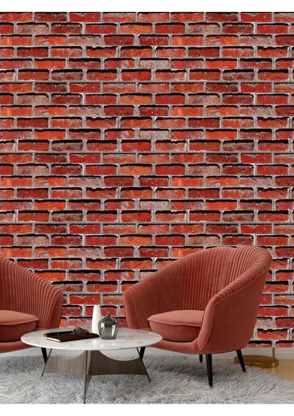 Luxury Dekor Tuğla Desenli Strafor Köpük Duvar Kaplama Paneli 3 Boyutlu 207-113 1 Adet