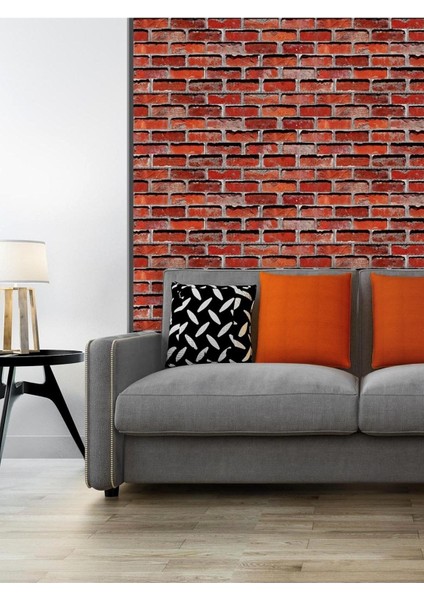 Luxury Dekor Tuğla Desenli Strafor Köpük Duvar Kaplama Paneli 3 Boyutlu 207-113 1 Adet
