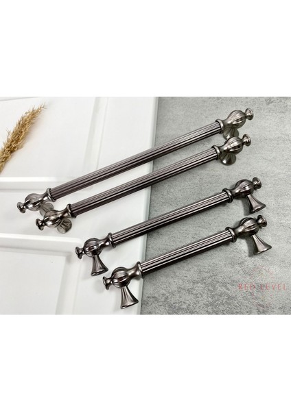 Luxury Hitit 128 mm Füme Modern Metal Kulp Modelleri Lüks Country Mutfak Dolap Çekmece Mobilya Kulbu 1 Adet