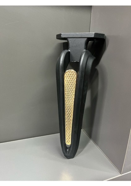 Luxury Galaksi Metal Ayak 21CM Mat Siyah Altın Renk Koltuk Dolap Komidin Modern Tv Ünite Mobilya Gold 1 Adet
