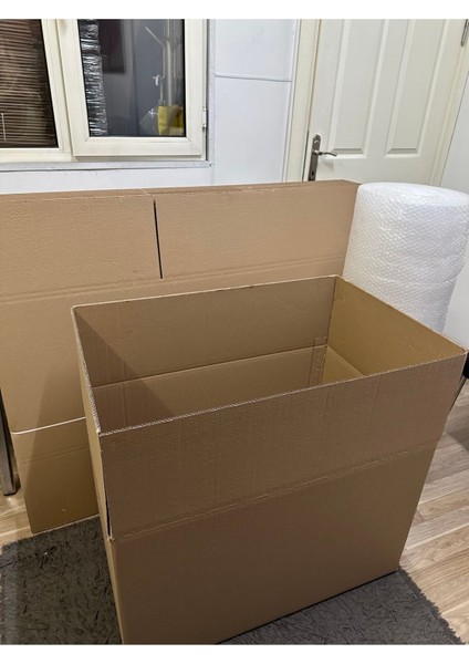 Luxury Kutu Boş Karton 80X50X50 Büyük Boy 5 Li Adet , Taşıma Si , Eşya Si , Malzeme Si 1 Adet