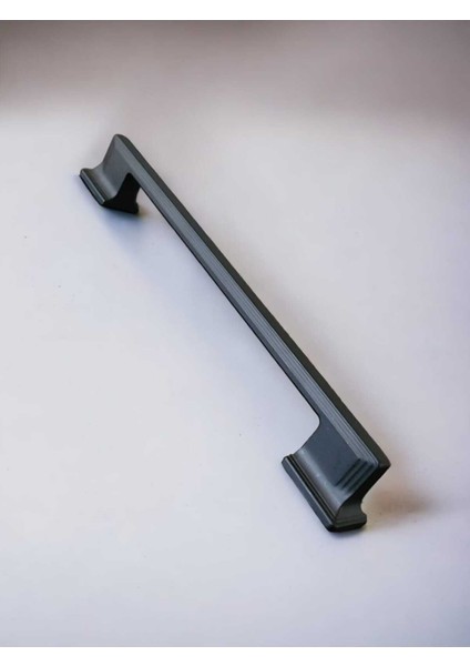 Luxury 1. Sınıf Metal Kulp 160 mm ( 16 cm ) ve 192 mm (19.2 cm ) Mat Siyah Mobilya , Mutfak, Çekmece ,kulpu 1 Adet