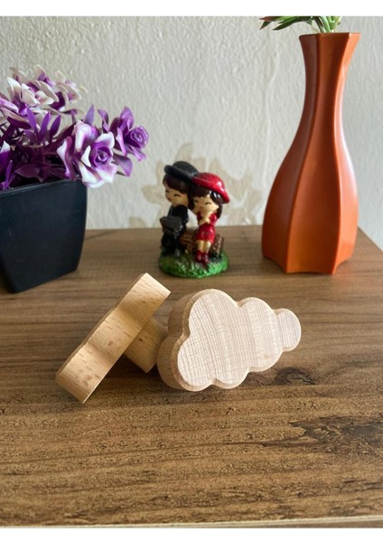 Luxury Bulut Kulp Şık Çocuk Odası Kulpu Dolap Kulpu Ahşap Kulp ( Çift ) 1 Adet