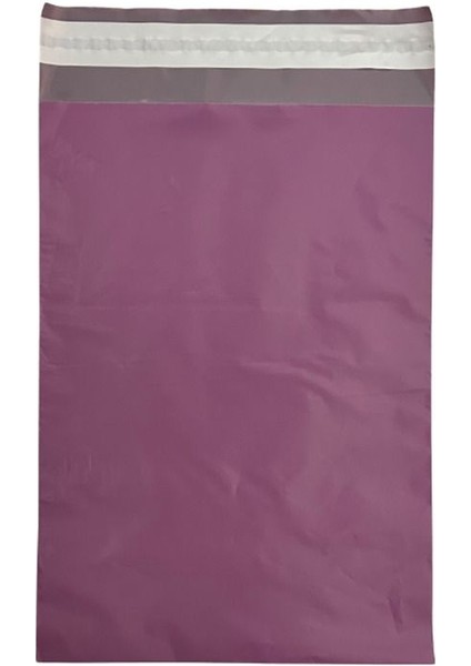 Luxury Cepsiz Renkli Kargo Poşeti - 18X25 cm - Lila- 100 Adet 1 Adet