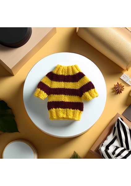 Tavşan İçin Sarı Kırmızı Taraftar Kazak fiyatları