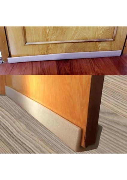 4 Adet Kahverengi Kapı Altı Isı Yalıtımı Süngeri Rüzgarlığı- U Şekilli Izolasyon Strafor