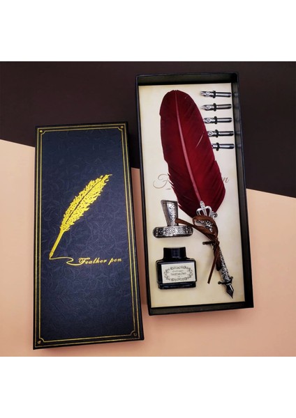 Divit Kalem Seti Kırmızı