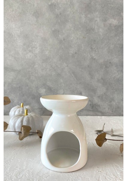 Beyaz Seramik Buhurdanlık Tütsülük modelleri