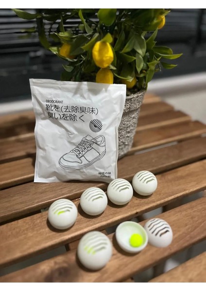 6 Lı Koku Top Ayakkabı Çamaşır Sep Çamaşır Dolabı Koku Fresh