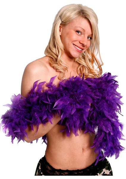 2 Metre Boa Tüy Otriş - Mor fiyatları