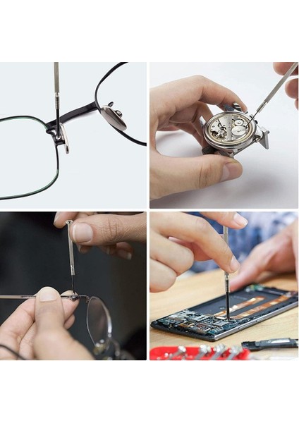 6 Parça Mini Saatçi ve Telefoncu Onarım Tornavida S Hassas Tornavida S fırsatları