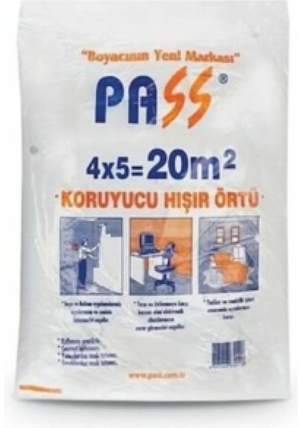 20-M2 Hışır Şeffaf Koruyucu Örtü (4887)