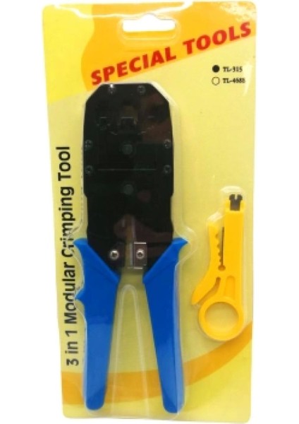 3in1 Cat5 Jack Jak Pensesi (4887)