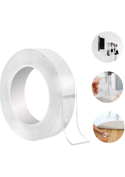 Çift Taraflı Bant 3 cm 2 Metre (4887)