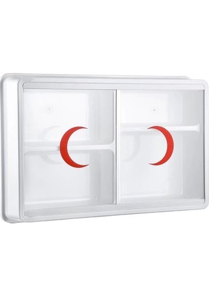 Plastik Ecza Dolabı 35X50X10CM (4887)