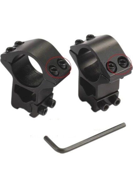 -25.4mm Dürbün Için 11MM Yüksek Havalı / Av Tüfeği Ayağı