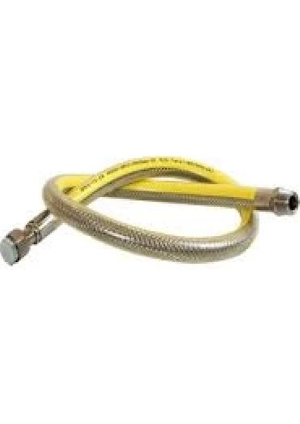 100 cm Flex Doğalgaz Hortumu Çelik Örgülü