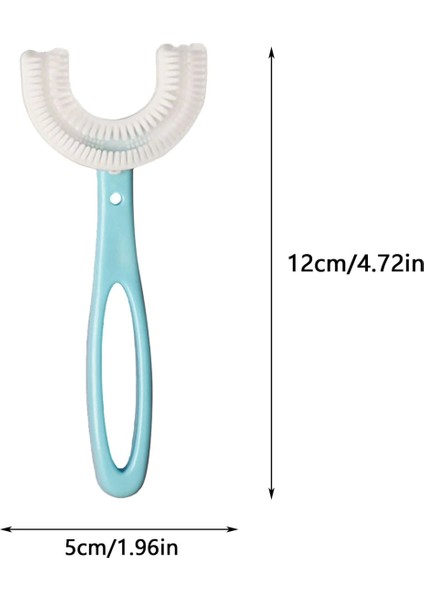 Silikon Çocuk Diş Fırçası Tartar Temizleyici (2-12 Yaş) (4887)